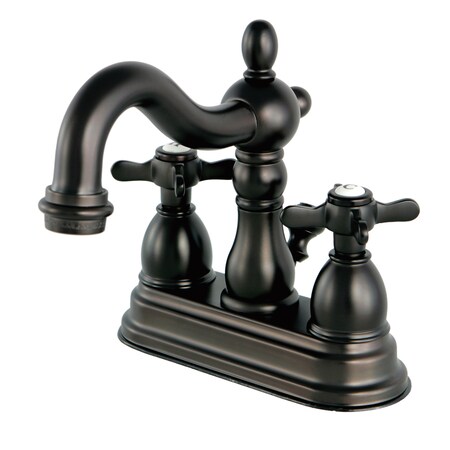 Kingston Brass 4" Centerset Bathroom Faucet, Oil Rubbed Bronze KB1605BEX